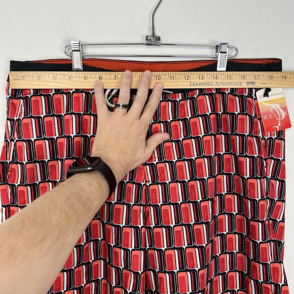 NWT - Tommy Bahama Men’s Size 36 Board Shorts Swim Suit Trunks Waikiki Red - Picture 3 of 9